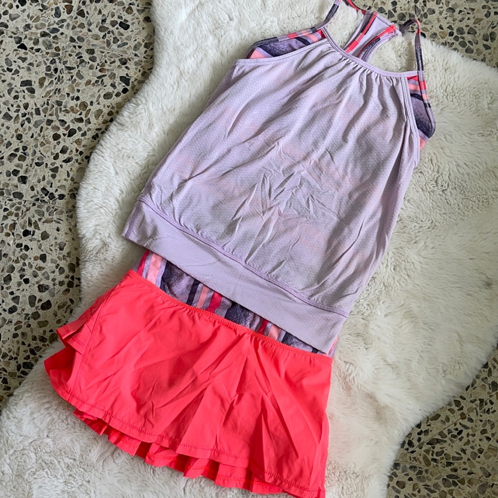 GUC Ivivva by Lululemon tennis or pickleball set